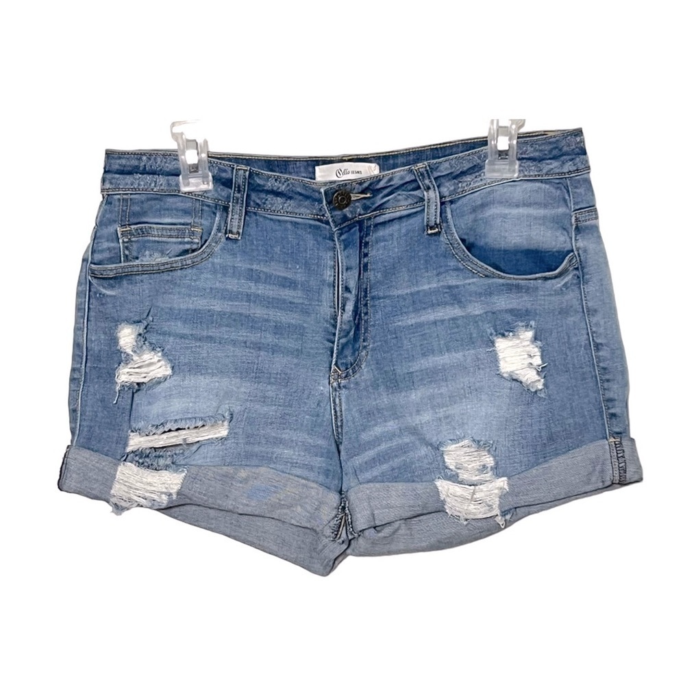 Cello Jeans Distressed Denim Shorts Size Medium